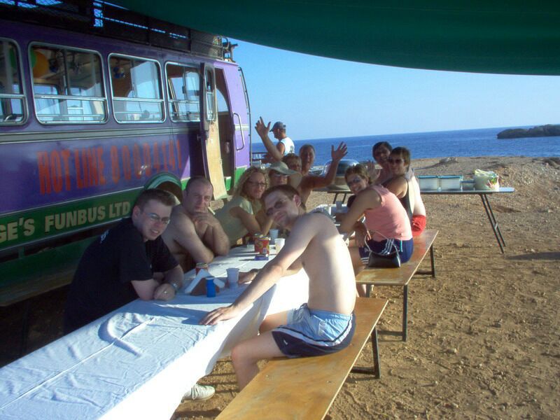 fun bus tours Paphos