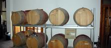 vouni panayia winery barrels